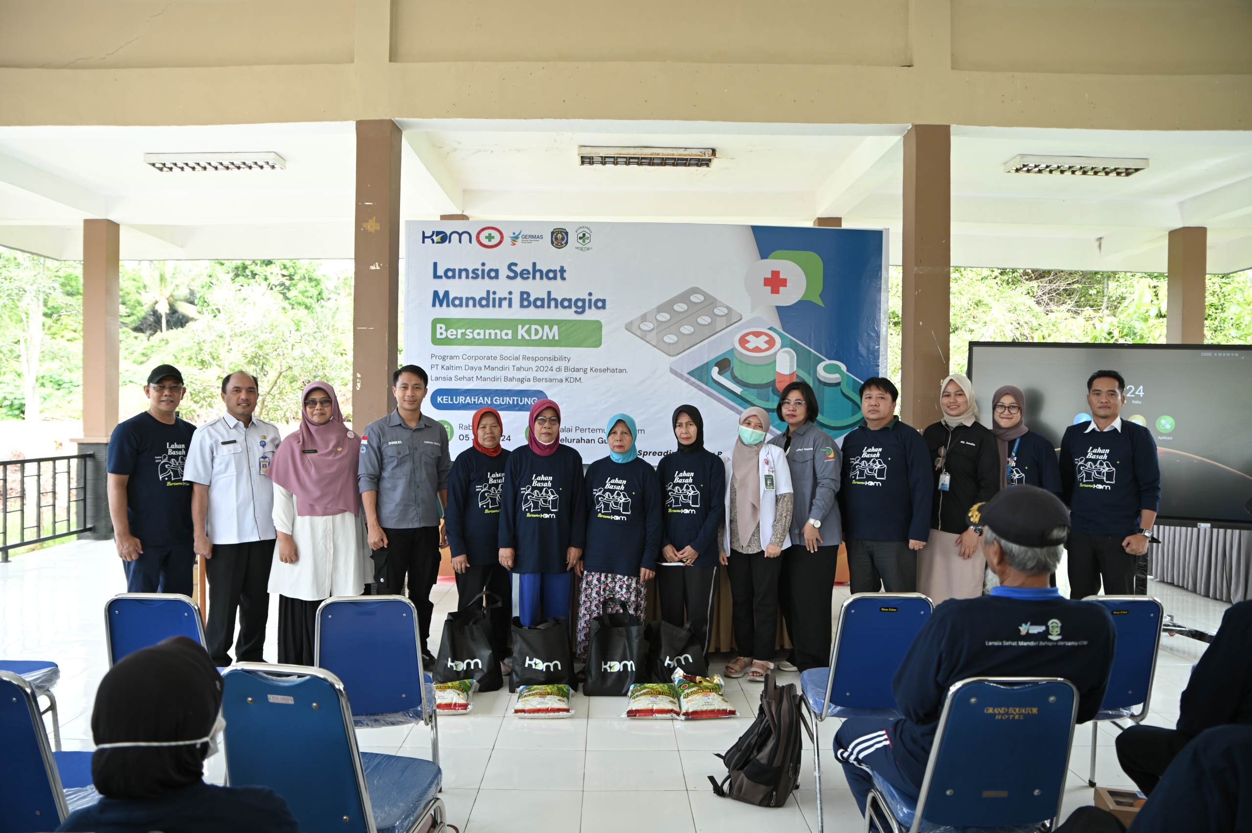 KDM Peduli Kesehatan Lansia Melalui Program Lahan Basah