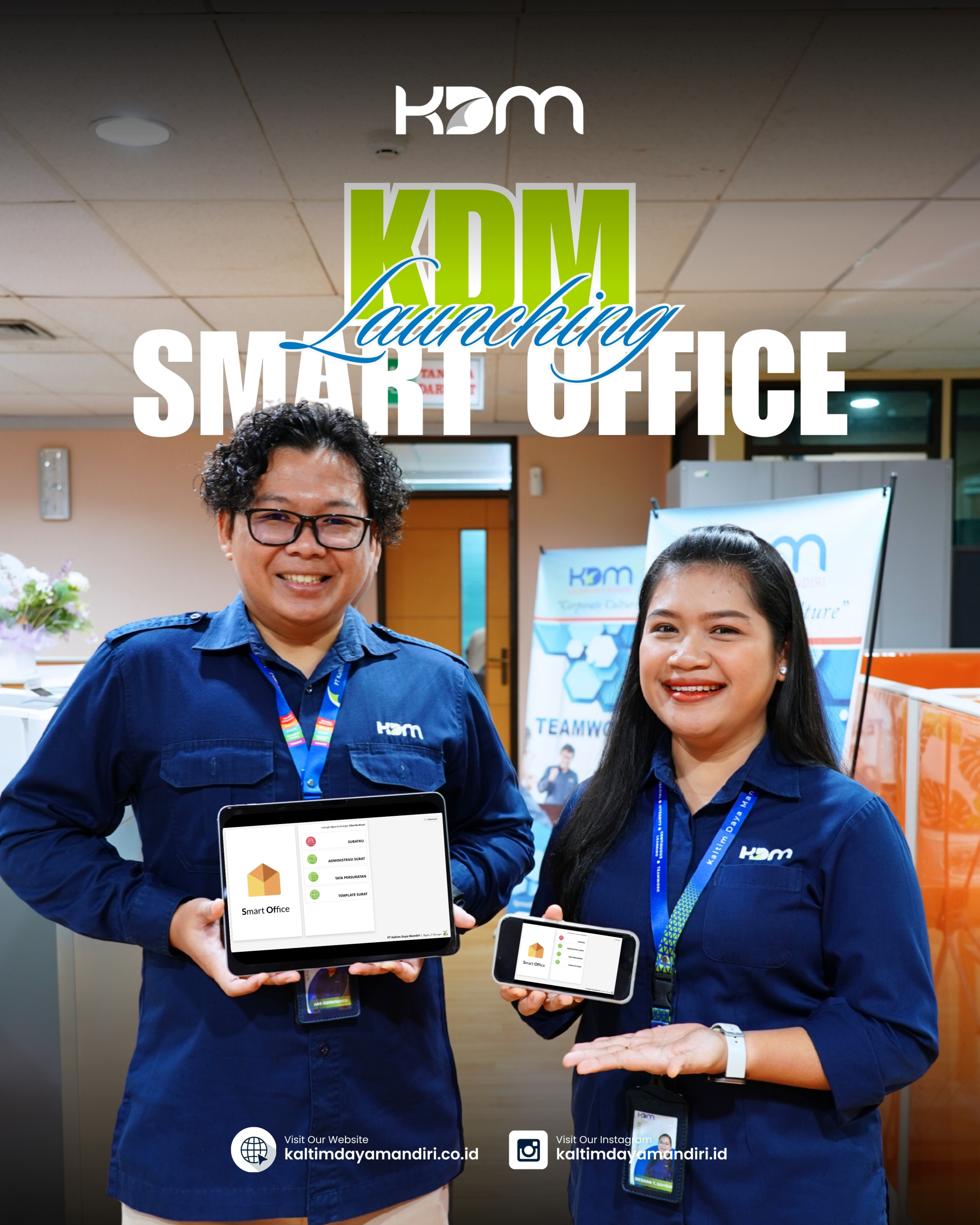 PT Kaltim Daya Mandiri Berlakukan “Smart Office” untuk Transformasi Digital Surat Menyurat