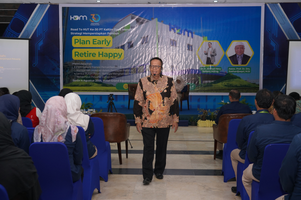 Menuju Usia ke-30 Tahun, PT Kaltim Daya Mandiri Gelar Seminar Persiapan Pensiun "Plan Early, Retire Happy"