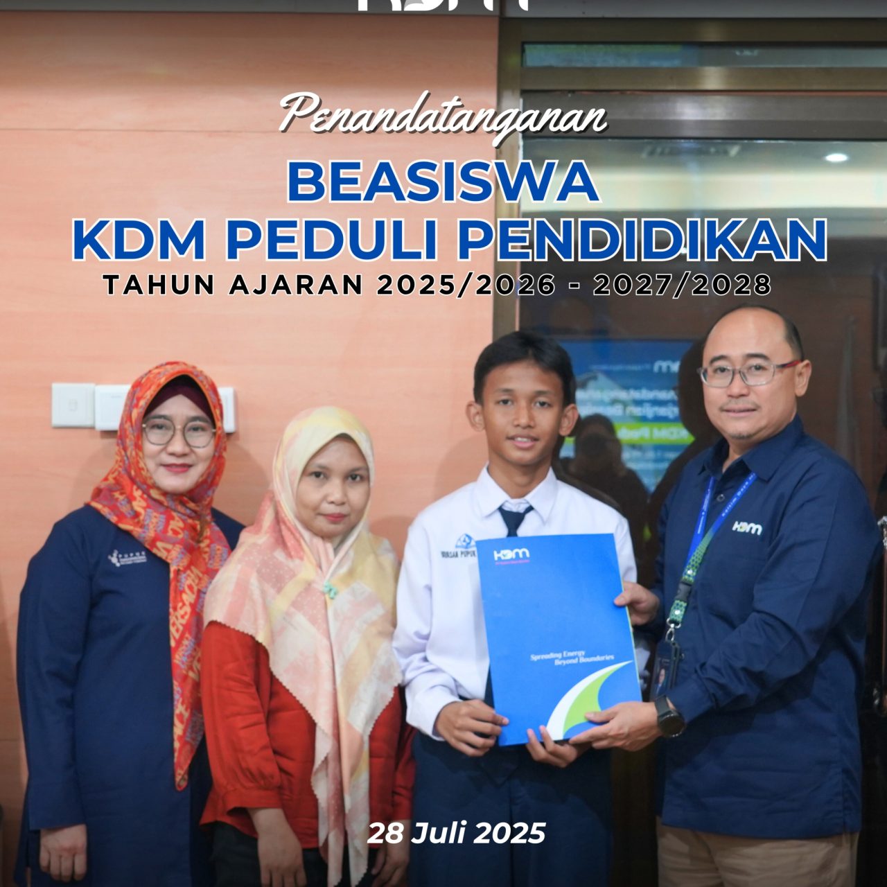 KDM Tambah Penerima Beasiswa dalam Program “KDM Peduli Pendidikan” Tahun 2025