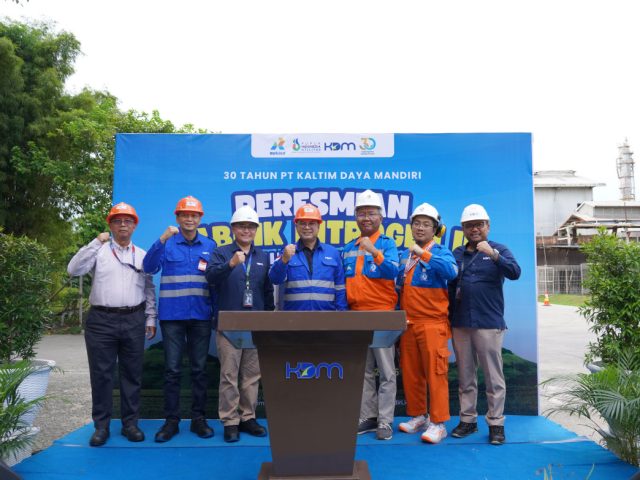 PT Kaltim Daya Mandiri Resmikan Pabrik Nitrogen II, Perkuat Kemandirian Energi dan Industri Berkelanjutan