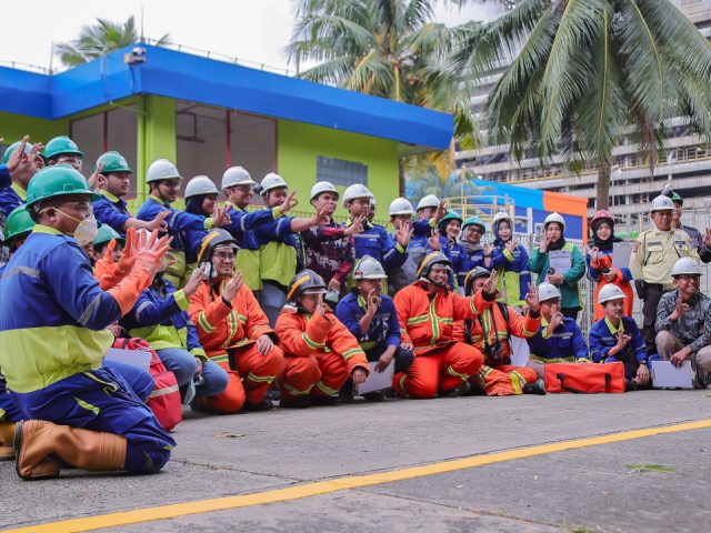 PT Kaltim Daya Mandiri Gelar Latihan Tanggap Darurat di Area Substation Tanjung Harapan