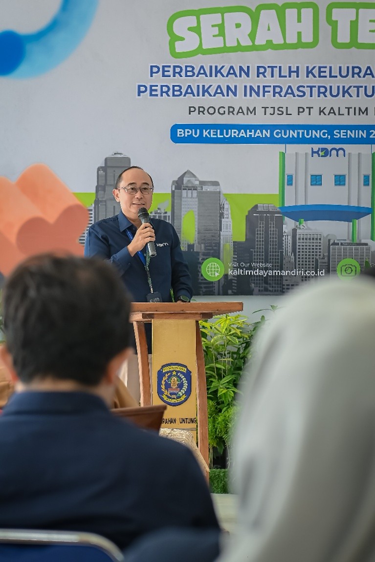 PT Kaltim Daya Mandiri Serahkan Bantuan TJSL Perbaikan RTLH Kelurahan Loktuan & Infrastruktur di Pulau Gusung, Perkuat Komitmen Pembangunan Berkelanjutan